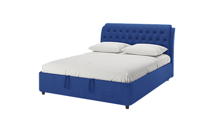 Кровать SIENA-3 Navy Blue